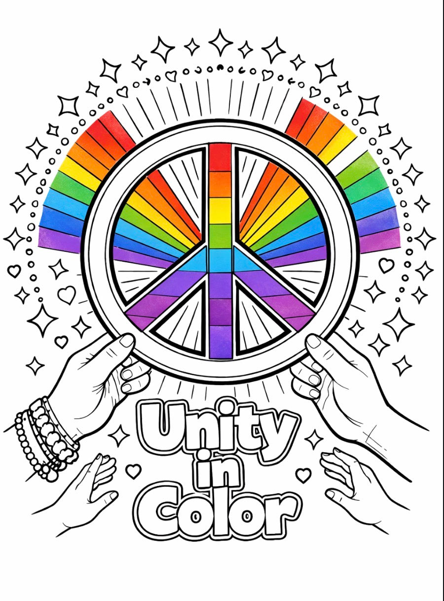 Customized coloring book